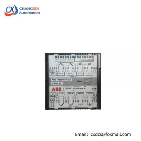 ABB CS31 ICDT08B5 GJR5251600R0101 Analog Input Module
