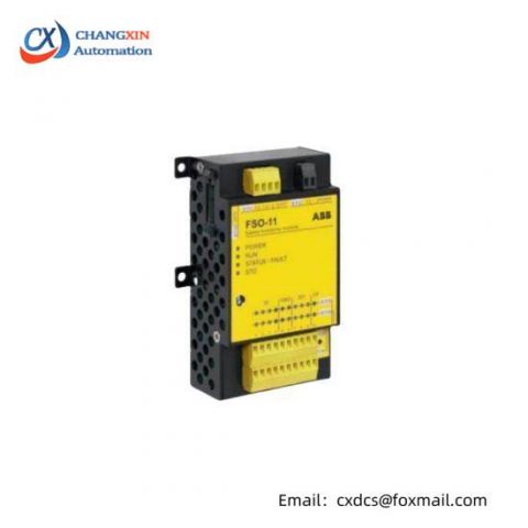 ABB FSO-11 Safety Functions Module, Advanced Industrial Control Solution