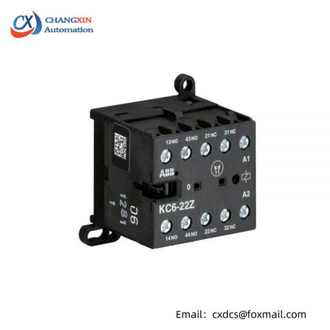 ABB KC6-22Z Mini Contactor Relay - High Efficiency in Compact Design, 24VDC