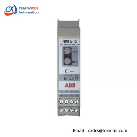 ABB NPBA-12 Communication Module: Advanced Networking for Industrial Automation