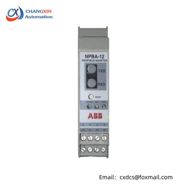 ABB NPBA-12 Communication Module: Advanced Networking for Industrial Automation