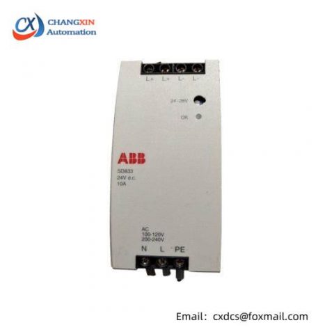 ABB SD833 Module DCS for Industrial Control Systems
