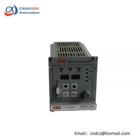 ABB UVISOR MFD.SA ZSIE53000400000 - Flame Controller, Industrial Automation Solutions