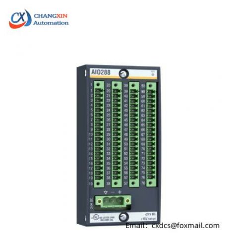 Bachmann AIO288/1: Precision Analog Input/Output Module for Industrial Control