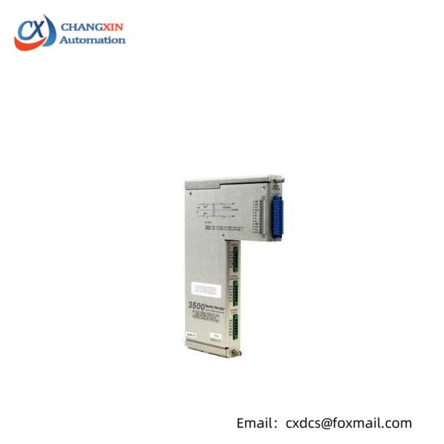 Bently Nevada 3500/61 136711-02: High-Performance I/O Module with Internal Barriers and Terminations