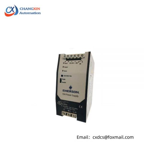 EMERSON Ovation DeltaV Power Module 1X01047H01L1, Industrial Control Solutions