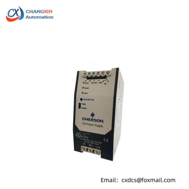 EMERSON Ovation DeltaV Power Module 1X01047H01L1, Industrial Control Solutions