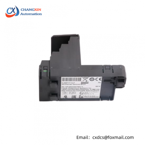 Emerson KJ4001X1-CJ1 - Advanced 12-Pole Terminal Block, Industrial Control Systems