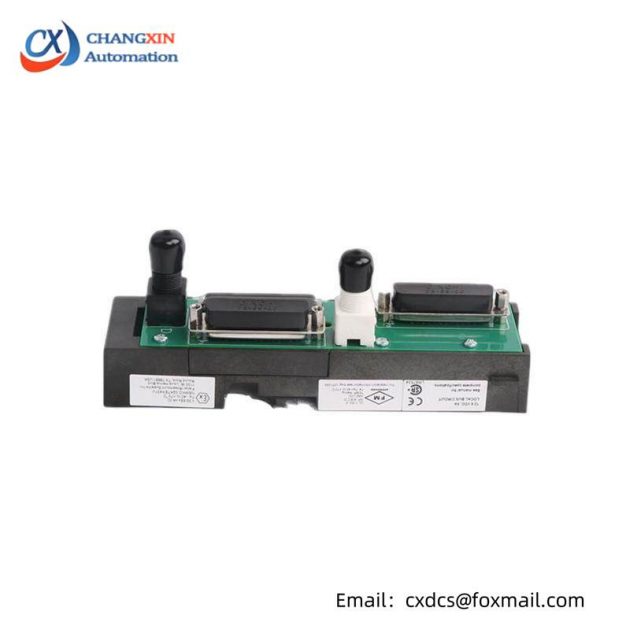 Emerson KJ4001X1-NA1 REV:C - Dual Right Cable Extender for DeltaV Systems