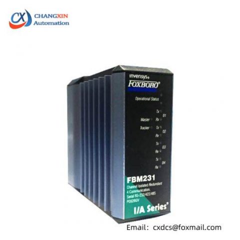FOXBORO P0911SM - Industrial Control Module for Advanced Automation Systems
