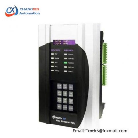 GE 369-HI-R-M-0-0 Motor Management Relay, Advanced Control for Industrial Motors
