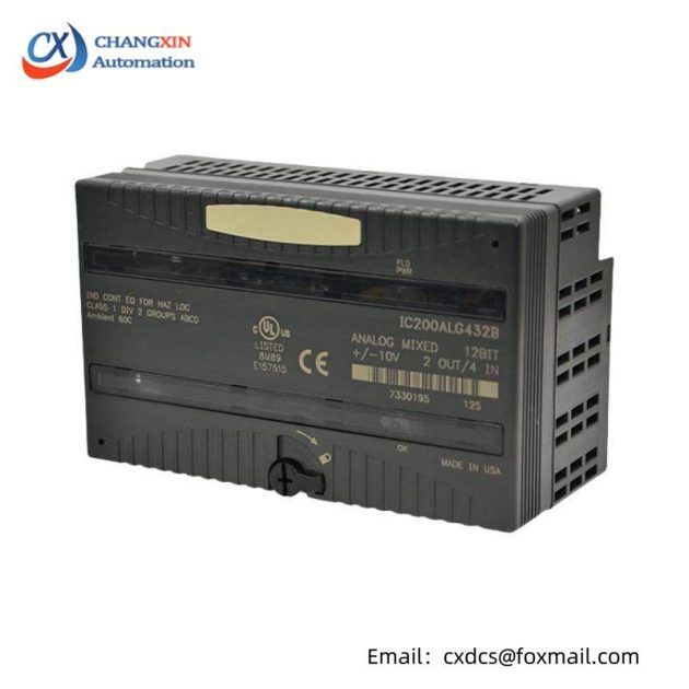 GE BK698A201S12 Control Module for Industrial Automation Systems