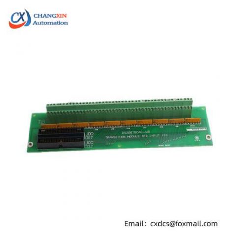 GE Fanuc DS200TBCAG1A: Analog I/O Terminal Board for Industrial Automation