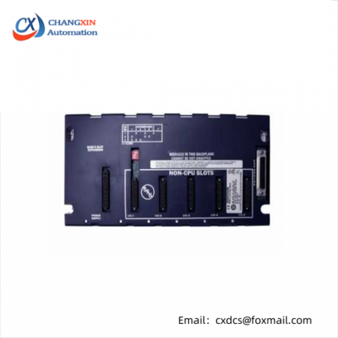 GE FANUC IC694CHS398: 5-Slot Serial Expansion Backplane for Advanced Automation Solutions