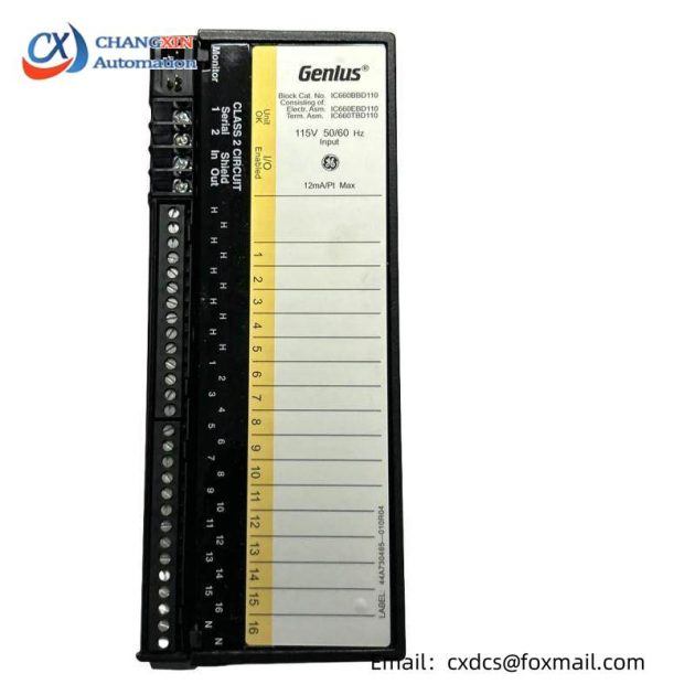 GE IC660BBD110 Digital Input Module for Industrial Automation
