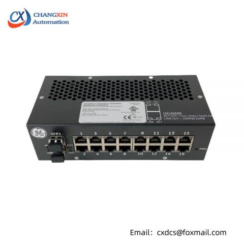 GE IS420ESWBH2A - Mark VIe Series Industrial Ethernet Switch