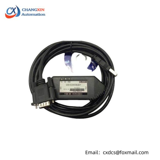 GE IC200CBL001: Professional Communications Programming Serial Cable, Optimized for Industrial Control Applications