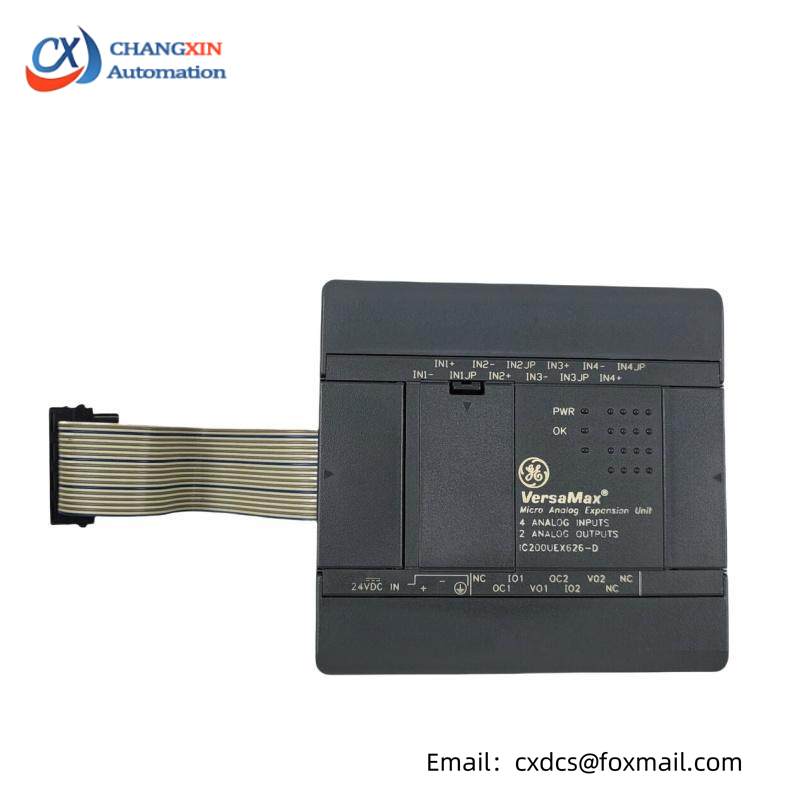 ic200uex626_ge_6_channel_analog_expansion_module.jpg GE IC200UEX626: 6-Channel Analog Expansion Module for Advanced Process Control
