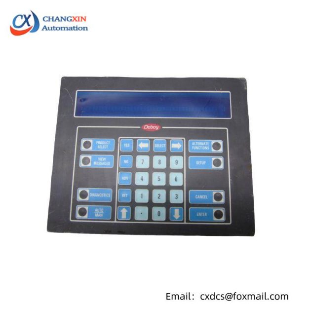 IEE FLIP Display Panel, 03601-54-080 / 03601-34-080, Numerical Fluorescent Technology