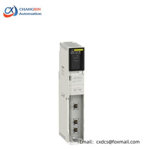 Schneider 140CRA31200 Ethernet RIO Drop E/IP 1CH Adaptor Module, for Industrial Automation Control Systems