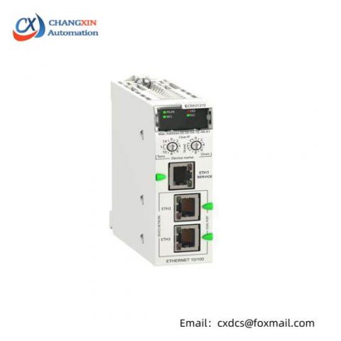 Schneider BMECRA31210 Ethernet I/O Drop Adapter - Modular PLC Component