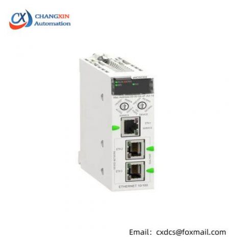 Schneider BMENOS0300 Industrial Ethernet Switch Module, Optimized for Global Markets