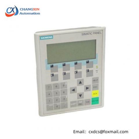Siemens SIMATIC Operator Panel 6AV6641-0CA01-0AX0 - Advanced HMI for Industrial Control Solutions