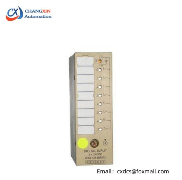SIEMENS 6ES5421-8MA12 Industrial Control Module, Compact and Reliable Design