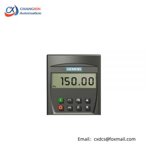 Siemens 6SE6400-0BP00-0AA1 MICROMASTER 4 Basic Operator Panel - Industry Standard Control Solution