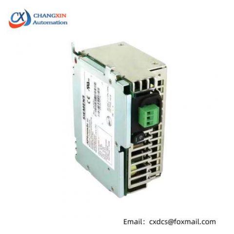 Siemens A5E30947477-H4 Modular Power Supply: Precision Engineering for Industrial Control Systems