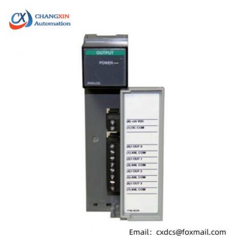 AB 1746-NOI4I: 4-Channel Analog Output Module - Precision Control for Industrial Automation
