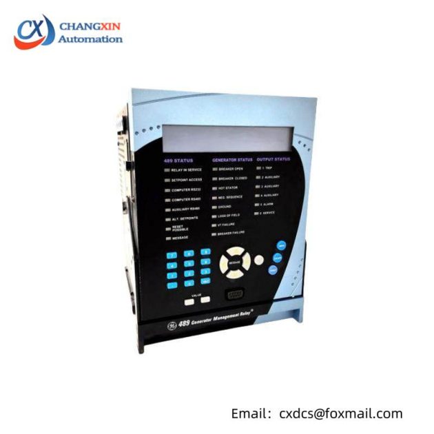 GE 489-P5-HI-A20-E: Precision Control in Industrial Automation
