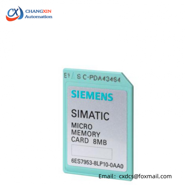 SIEMENS 6ES7953-8LL20-0AA0: High-Performance Micro Memory Card for S7 Control Systems
