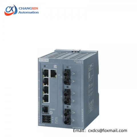 SIEMENS SCALANCE XB004-1G Unmanaged Industrial Ethernet Switch, 6GK5004-1GL00-1AB2