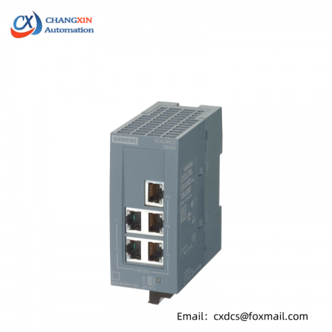 SIEMENS SCALANCE XB005, 6GK5005-0BA00-1AB2 - Industrial Ethernet Switch, Entry Level