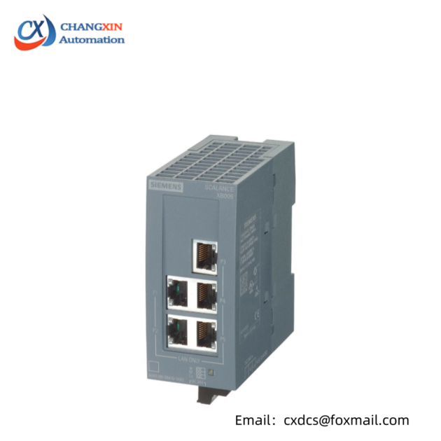 SIEMENS SCALANCE XB005, 6GK5005-0BA00-1AB2 - Industrial Ethernet Switch, Entry Level