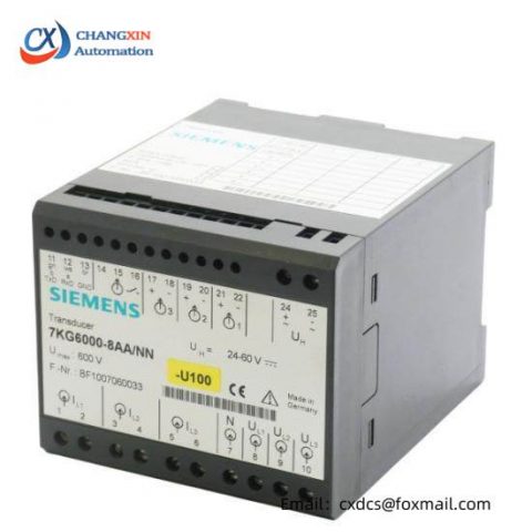 Siemens 7KG6000-8AA Ultrasonic Transmitter, Advanced Industrial Control Solution