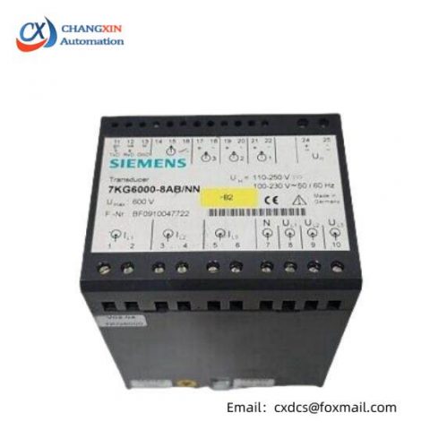 Siemens 7KG6000-8AB/LL - Advanced Drive System for Industrial Control