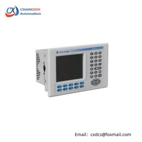 Allen-Bradley 2711P-B6C20D PanelView Plus 600 Compact Terminal, Touch, 5.7 Inch Color Display, Ethernet, RS-232 & Modular Communication Interface, DC Power Supply, 64MB RAM, 64MB FLASH