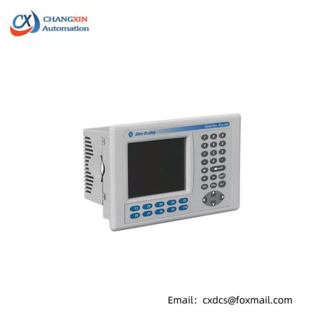 Allen-Bradley 2711P-B6C20D PanelView Plus 600 Compact Terminal, Touch, 5.7 Inch Color Display, Ethernet, RS-232 & Modular Communication Interface, DC Power Supply, 64MB RAM, 64MB FLASH