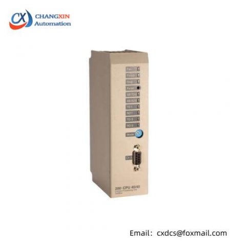 ABB 200-CPU 30/40-SL SattConn Industrial Control System