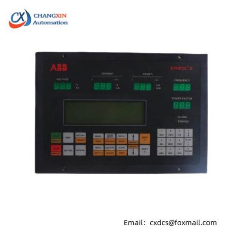ABB CMA 130 3DDE300410 Display Front Panel, Advanced Industrial Control Solution