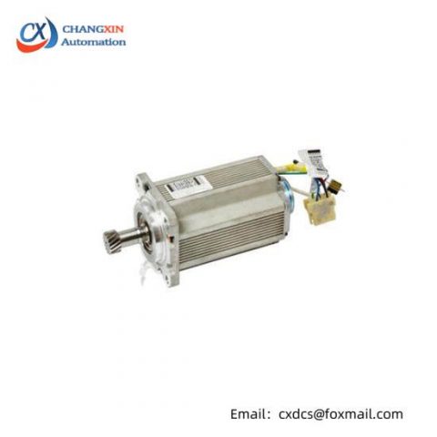 ABB 3HAC047577-002: Rotational AC Motor with Pinion, Designed for Industrial Applications