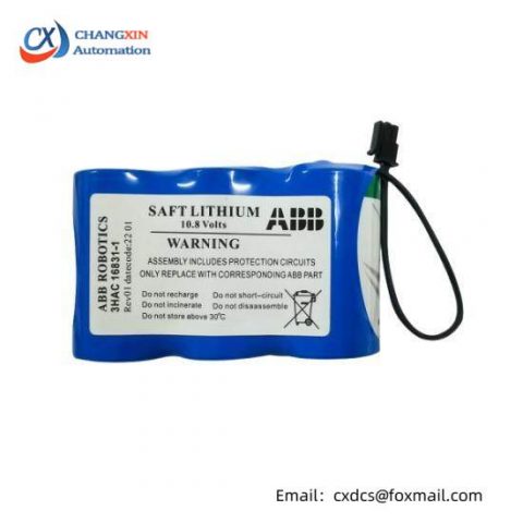 ABB 3HAC16831-1 10.8V, 3HAC13150-1 Battery Pack: Powering Industrial Control Solutions