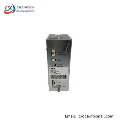 ABB DSQC604/3HAC12928-1 Power Supply Module, Precision Engineering for Industrial Control Systems