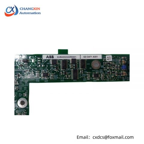 ABB GDD471A001 High-Performance Industrial Control Module