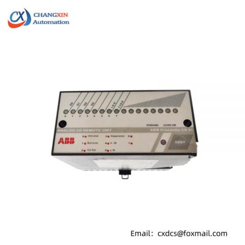 ABB ICSA04B5 ANALOG I/O REMOTE UNIT - Advanced Control Solutions