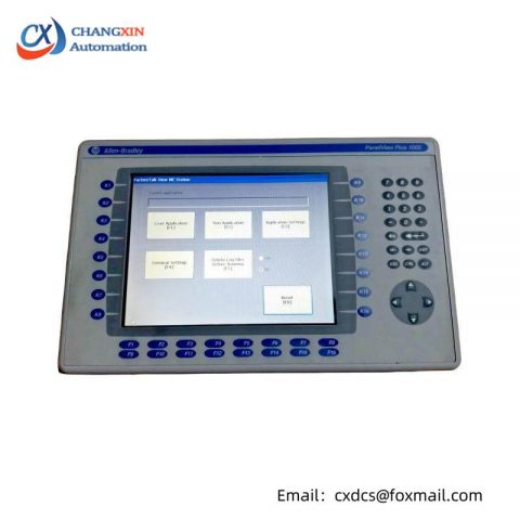 Allen Bradley 2711P-RDB10C/B: Industrial Control Display Module, Precision & Efficiency in Automation