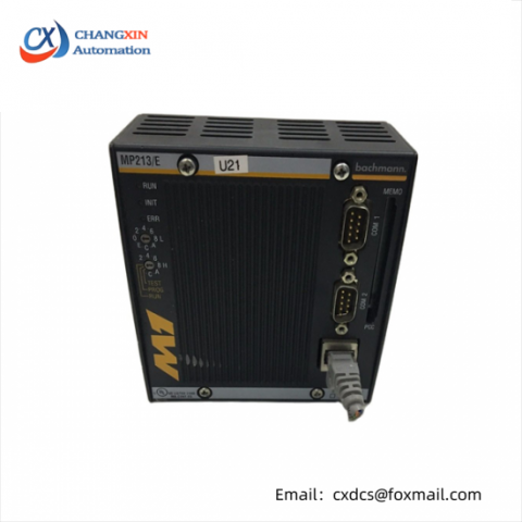 Bachmann MP213/E CPU Module - Advanced Control Solution for Industrial Automation