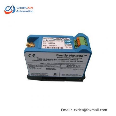 Bently Nevada 330180-X1-00: Advanced 3300 XL Proximitor Sensor for Industry Control